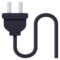 Electric Plug emoji on Emojione